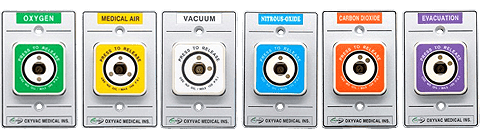 Ổ khí chuẩn Pin/ Jis Oxyvac